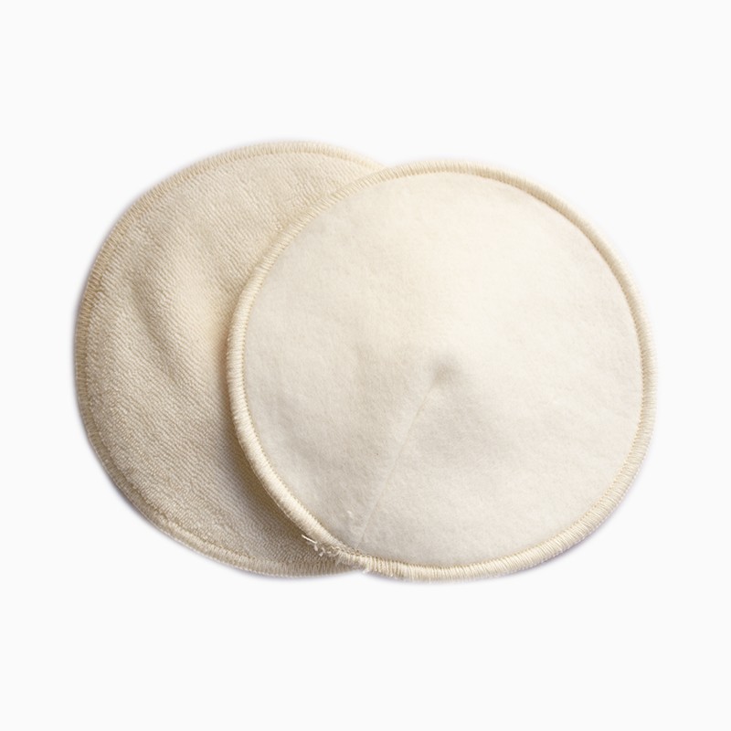 Discos de lactancia de algodón orgánico lavables - Niños - Bizi Slow